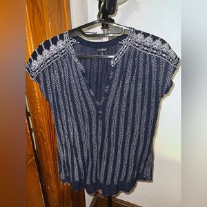 Lucky Brand Navy Top